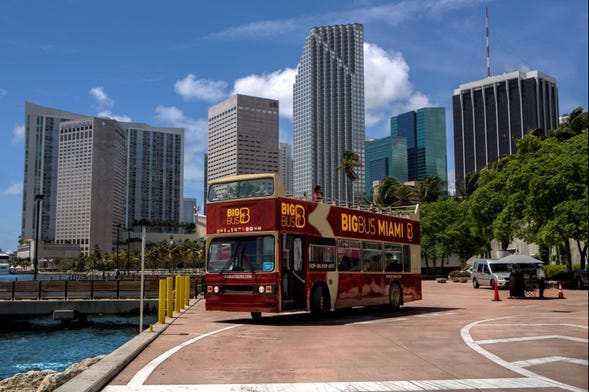 Ônibus turístico de Miami