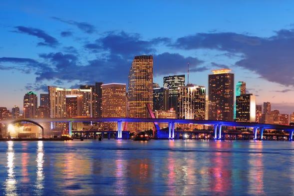 Cruzeiro noturno por Miami