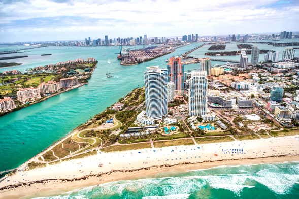 Escala em Miami? Tour privado saindo do aeroporto