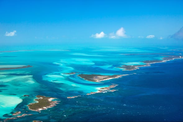 Excursão às ilhas Bahamas