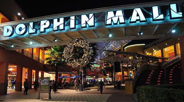 Dolphin Mall - Lojas do shopping e localização em Miami