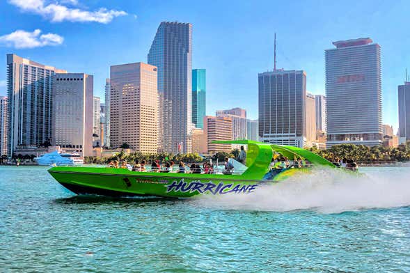 Passeio de lancha por Miami