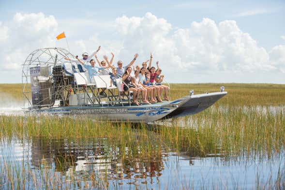 Passeio privado de airboat pelos Everglades